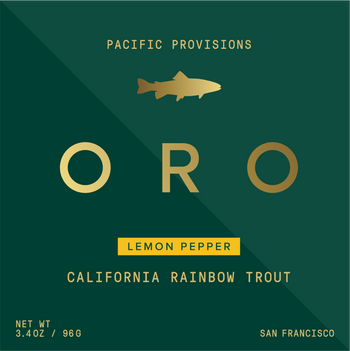 California Rainbow Trout with Lemon Pepper